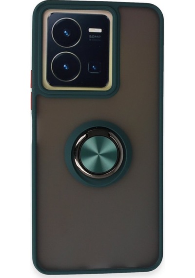 Nihcase Vivo Y36 Kılıf Montreal Mat Yüzüklü Kapak