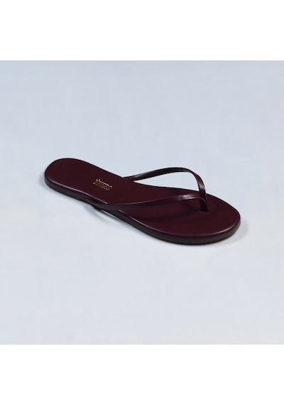 Kadın Bordo Parmak Arası Terlik Bordo