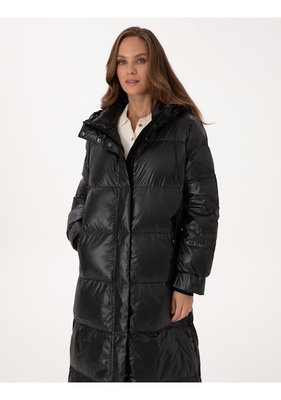 Pierre Cardin Kadın Siyah Kaban 50308988-vr046 Siyah