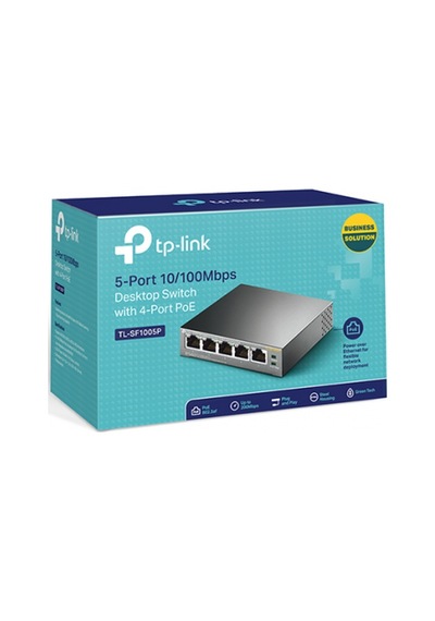 Tp Link Sf1005P 5Port 10/100 4Port Poe 58W Switch