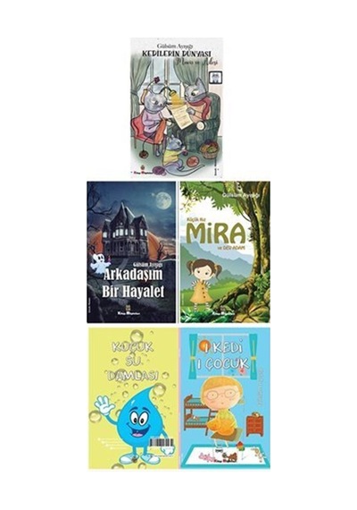 Gülsüm Ayışığı Seti - 4 Kitap Takım - Gülsüm Ayışığı - Kitap Müptelası Yayınları