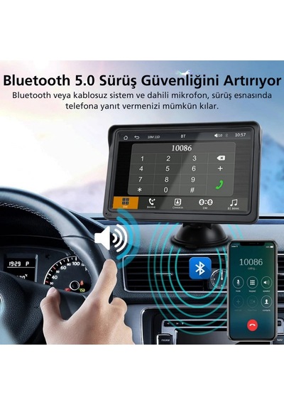 Monozone Carplay App-android Auto Harici Ekran Tak Çalıştır