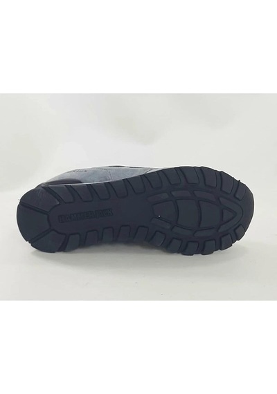 Hammer Jack CHILE M AYAKKABI Deri Gri -Siyah Erkek Sneaker Gri - Siyah