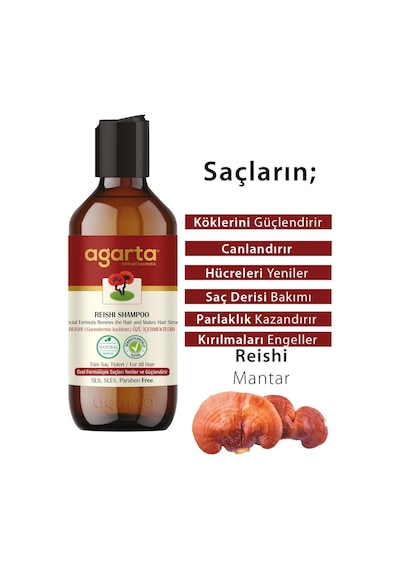 Agarta Reishi Özlü Şampuan 2 x 400 ML
