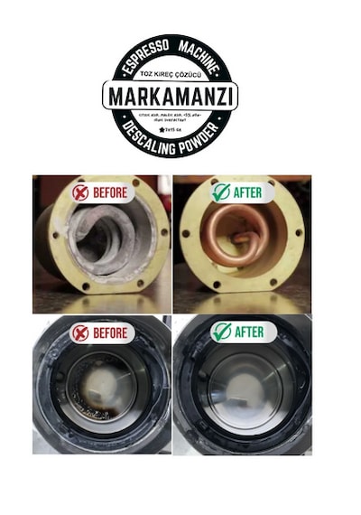 Espresso Kahve Makinası Kireç Çözücü Descaling 3adx10gr Philips Uyumlu