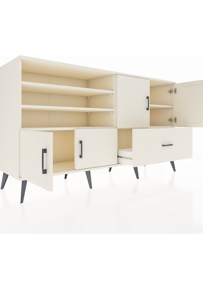 Hyperion Konsol 5 Raflı Tek Çekmeceli 4 Kapaklı 176x44x99 Aytaşı- Aytaşı-aytaşı Hyperion Konsol 5 Raflı Tek Çekmeceli 4 Kapaklı 176x44x99 Aytaşı- Aytaşı-aytaşı