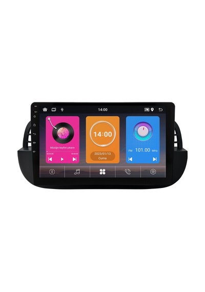 Fiat 500 Multimedya Sistemi 2008-2014 Crv-4652xaab