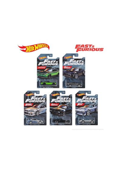 Hot Wheels Fast And Furious 5'Li Set - 2021