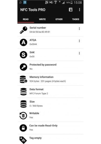 Ntag215 13.56Mhz İnce 504 Byte Sikke Ntag 215 Android&Uyumlu iOS 10 Adet-Yapışkanlı Sikke