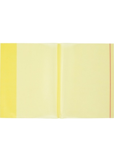 Bigpoint A4 Hazır Defter Kabı 5'Li Paket Şeffaf Sarı 25'Li Kutu N11.26109