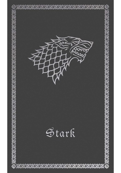 Game Of Thrones: House Stark: Desktop Stationery Set With Pen