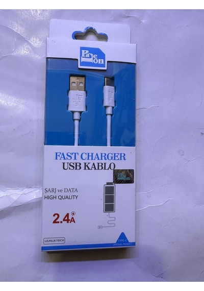 Type-c Şarj Kablosu 2.4 Amperusb Kablo