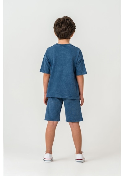 U.s. Polo Assn. Erkek Çocuk Mavi Bermuda Takım 5274-49831 Mavi