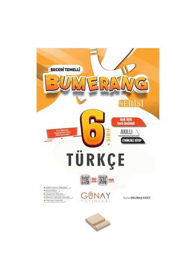 6. Sınıf Bumerang Etkinlikli Türkçe + Telefon Standı