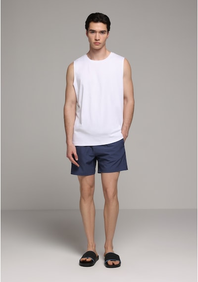 Colin's Colins Slim Fit Çizgili Erkek Mavi Deniz Şortu Cl1079394 Q1.v1 Blı İndigo
