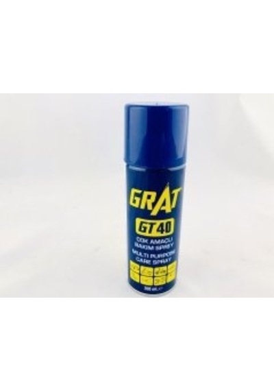 Gt40 Yağlayıcı ve Pas Sökücü Sprey