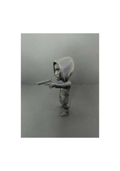 3d Squid Game Front Man Yönetici 15 Cm Boyanmış Dekoratif - Hediyelik Figür