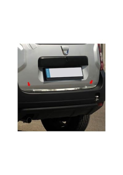 Dacia Duster Krom Bagaj Alt Çıta 2010-2017 Arası Paslanmaz Çelik