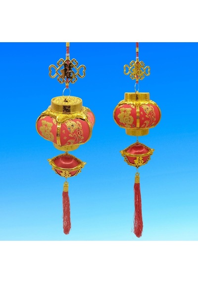 Feng Shui Çin Feneri Şans Ve Bereket Askılık 65 Cm