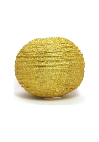 Japon Feneri Simli Gold 30 Cm