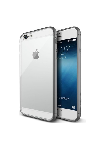 Verus Apple Uyumlu iPhone 6 4.7 İle Case Crystal Mixx Series Kılıf Renk Dark Silver
