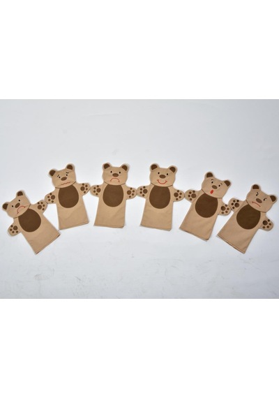 Yüz İfadeleri Kukla Seti 6'Lı