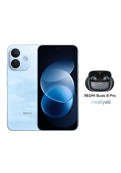 Xiaomi Redmi Note 17 Pro 5G 8 GB 256 GB (Xiaomi Türkiye Garantili) Mavi+Xiaomi Redmi Buds 8 Pro Bluetooth 5.4 Kulak İçi Siyah Kulaklık
