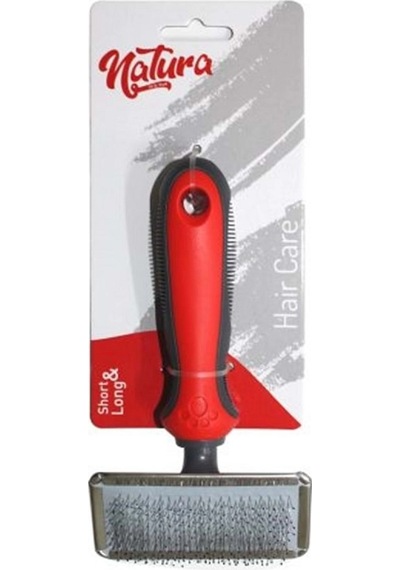 Natura Kedi Köpek İnce Uç Toplu Metal Fırça Small - Mk9503