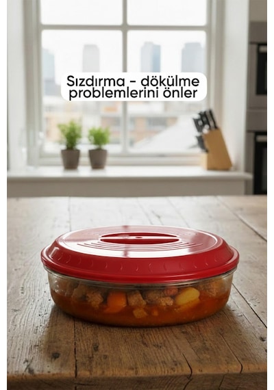 Yuvarlak Borcam Kapağı Sızdırmaz Plastik Malzeme İle Üretilmiş Esnek Ve Dayanıklı Kapak Gıda Saklama Ve Taşıma İçin Uygun Pratik Kullanımlı Yedek Kapak Diğer
