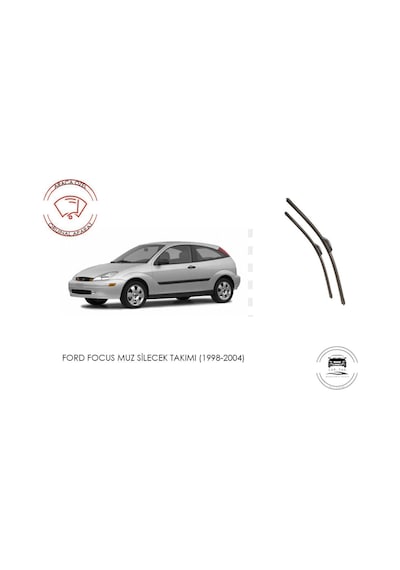 Ford Focus Muz Silecek Takımı 1.6 Motor Hb Ve Sedan 1998-2004