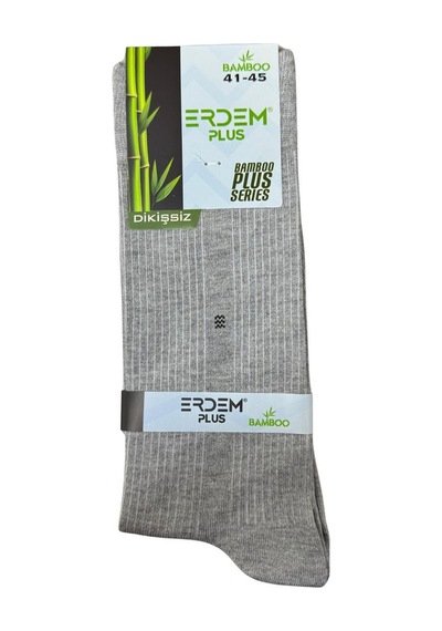 Erdemplus Erkek Bambu Çorap Dikişsiz 6'lı Çok Renkli Çok Renkli