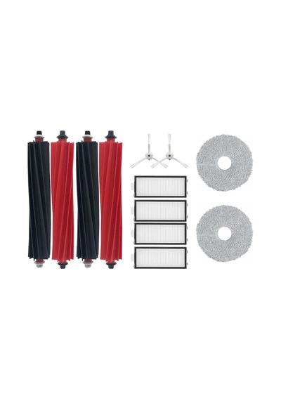 Qrevo Master Beyaz Uyumlu Fırça Hepa Mop Seti-10 Parça Sku: Zeusb0f2786s48