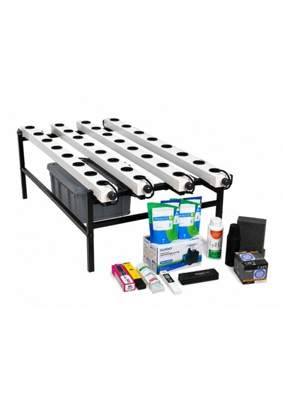 Topraksız Tarım Hobi Seti 40 Gözlü Nft Hidroponik Yetiştirme Sistemi Full Paket .