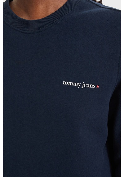 Tommy Jeans Tommy Hilfiger Logolu Pamuklu Regular Fit Bisiklet Yaka Sweat Kadın Sweat Dw0dw22829 C1g Lacivert Tommy Jeans Tommy Hilfiger Logolu Pamuklu Regular Fit Bisiklet Yaka Sweat Kadın Sweat Dw0dw22829 C1g Lacivert