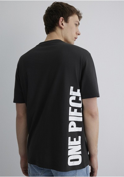 Mavi Loose Siyah Erkek T-shirt M0612662-70092 Siyah