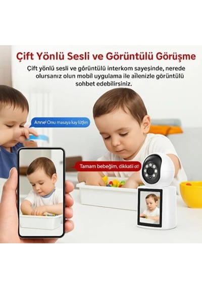 Akıllı Ev Kamerası 2.4 Ghz Çok Renkli