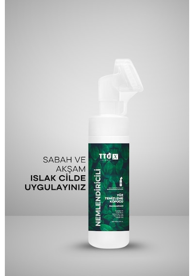 Tto X Nemlendirici Yüz Temizleme Köpüğü 200 Ml Hyaluronik Asitli Tüm Cilt Tipleri Için Günlük Kullanım