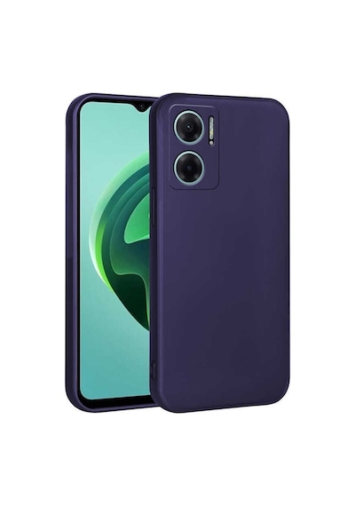 Xiaomi Redmi Note 11e Kılıf Premier Slikon Kamera Korumalı + Ekran Koruyucu Nano Lacivert