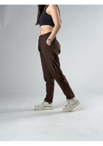 Cocopelli Kahverengi Kadın Hazer Pantolon Coc3151