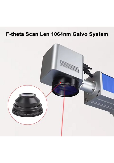 Hunst F-theta 254mm Lazer Markalama Tarama Kazıma Lensi