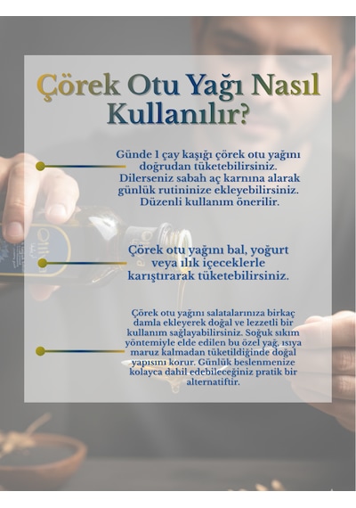 Oiliva Soğuk Sıkım Çörek Otu Yağı 250ml 2x %100 Doğal Katkısız Thymoquinone Zengin Cam Şişe Sıvı 250 ML