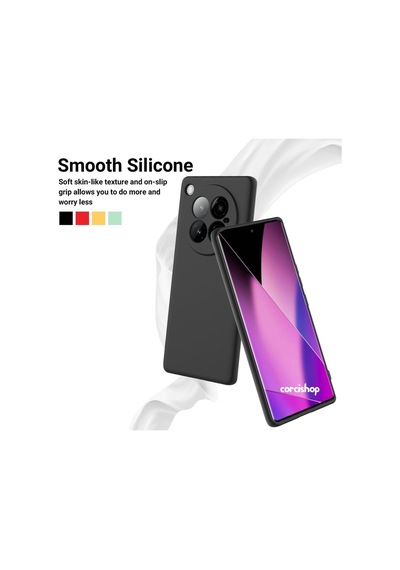 Infinix Zero 40 4g Kamera Korumalı Silikon Arka Kılıf Siyah