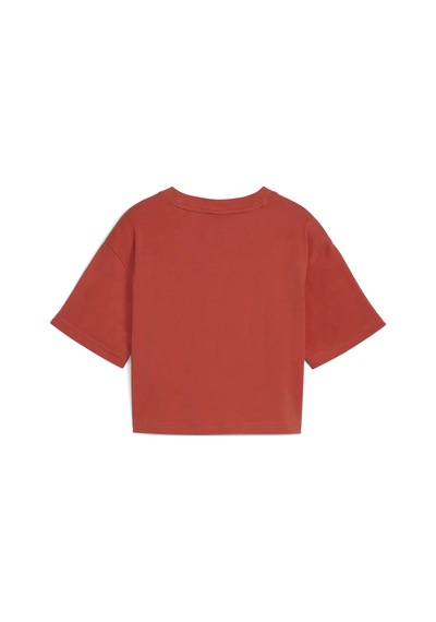 Puma Graphics Short Length Tee Iı Kırmızı Kız Çocuk T-shirt & Polo