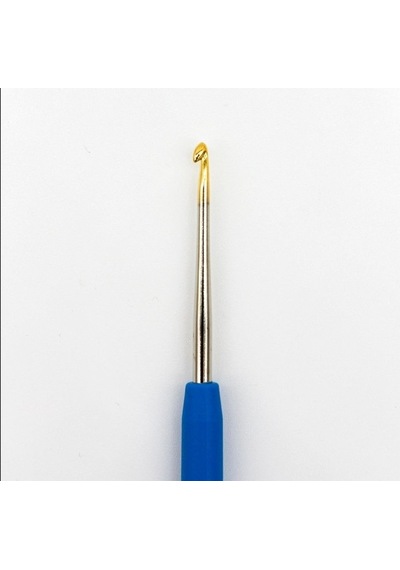 Abarta Tulip Silikon Elastik Saplı Dantel Tığ No:2 & 1.75mm- Mavi No 2 - 1,75 Mm