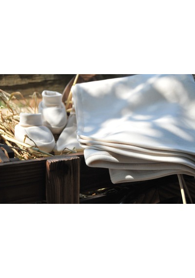 Naturaborn Gots Organik Bebek Battaniyesi 100 X 100 Cm Çok Renkli
