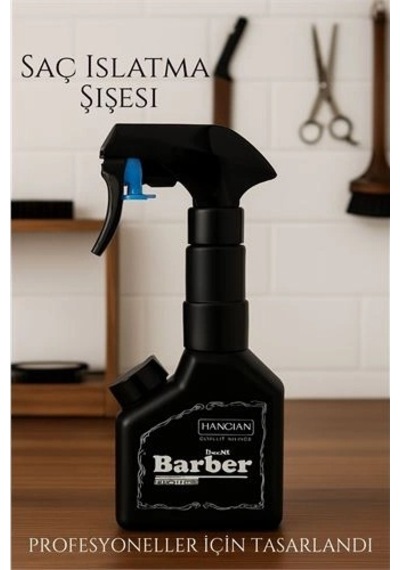 Berber Kuaför Saç Islatma Şişesi 500 Ml Valf Sistemli, Geniş Alanlı Sis Püskürtme Tek Sıkışta Maksimum Etki 722160