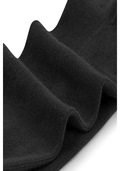 Ozzy Socks 12 Çift Siyah Viskon Dikişsiz Erkek Soket Çorap Siyah