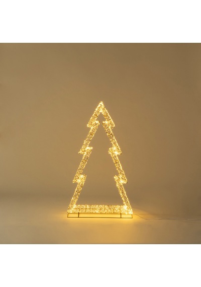 Johnny Led Işıklı Yılbaşı Dekoru 120 Cm Altın Diğer