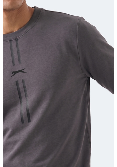 Slazenger Gabıno I Erkek Koyu Gri Sweatshırt