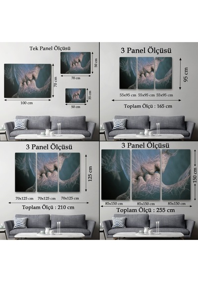 Erkek Ve Kadın Sanatı Kanvas Tablo, Romantik Aşk Kanvas Tablo, Aşk Posteri-5378 50 X 70
